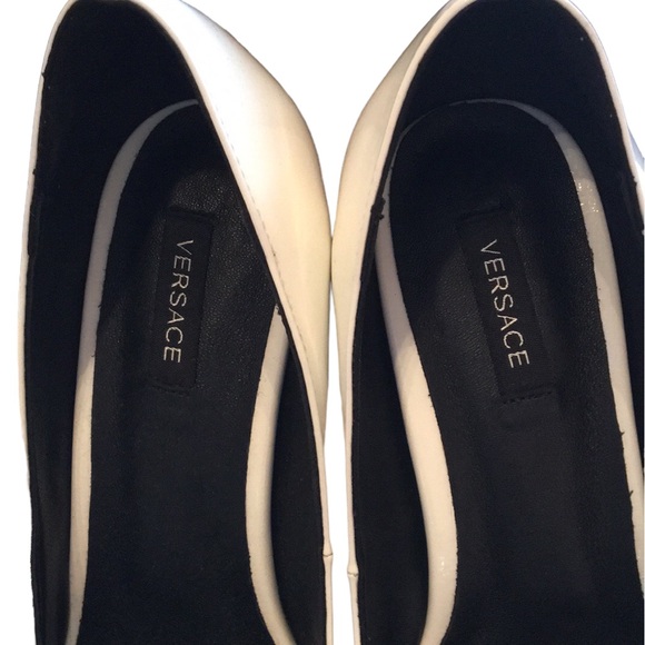 ‼️❤️🔥Versace Medusa Head Palazzo Platform Pump 👠 - Picture 6 of 12